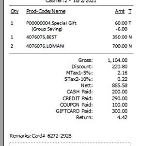 Inventory Billing Software (Retail POS NZIP)