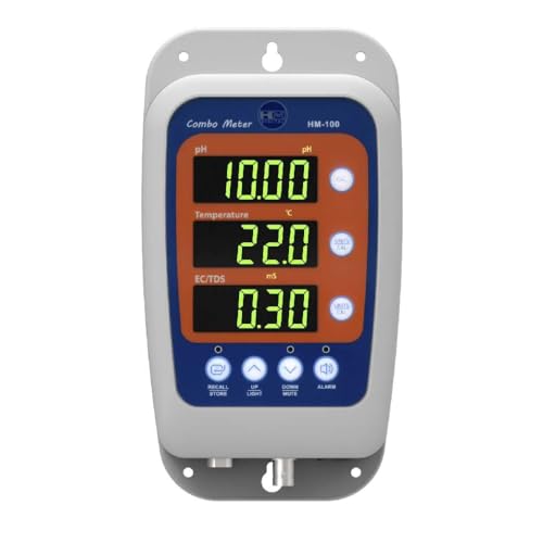 HM Digital HM-100, Continuous PH/EC/TDS/Temp Monitor