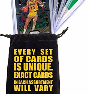 Kareem Abdul-Jabbar Basketball Cards Assorted (5) Bundle - Los Angeles Lakers, Milwaukee Bucks Trading Card Gift Pack