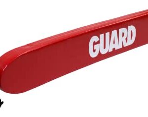 Kemp USA 50" Lifeguard Rescue Tube with Guard Logo | Life Guard Equipment for Pool Safety