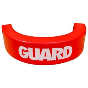 Kemp USA 50" Lifeguard Rescue Tube with Guard Logo | Life Guard Equipment for Pool Safety