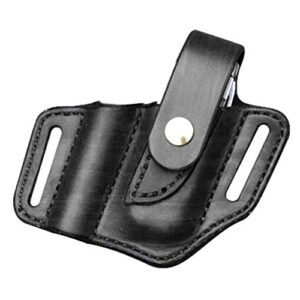 lixuu leather sheath for belt,leatherman sheath for men,pouch storage pocket bag for lighter tactical pen