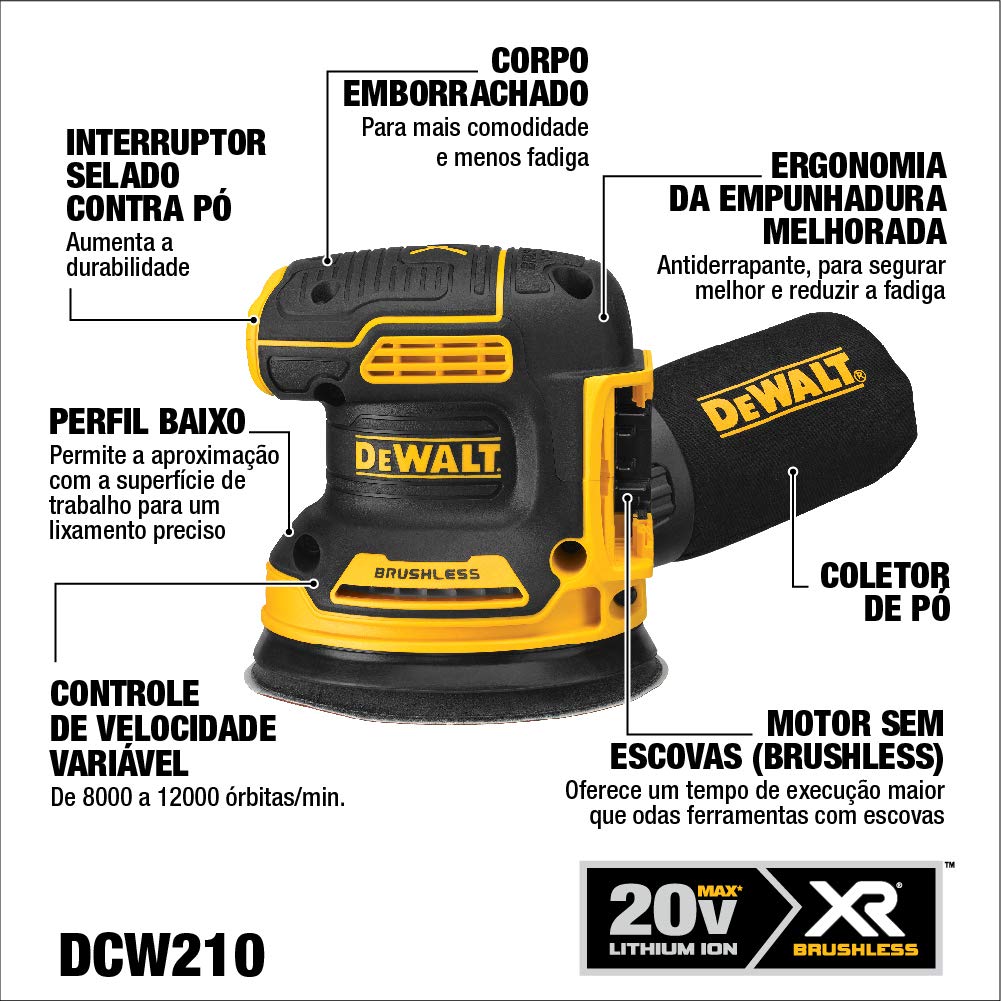 DEWALT 20V MAX XR Multi-Tool Kit, Oscillating Tool, and Orbital Sander