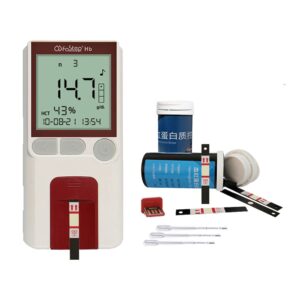 household hemoglobin test kit hemoglobin test meter hemoglobin meter hemoglobin analyzer with 25pcs hb test strips