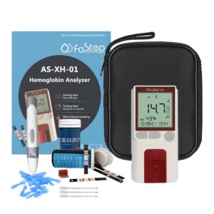 Household Hemoglobin Test Kit Hemoglobin Test Meter Hemoglobin Meter Hemoglobin Analyzer with 25pcs Hb Test Strips