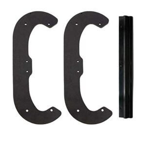 pro-parts 84-1980 rubber paddles 75-8780 scraper new replacement kit for toro ccr powerlite snowthrower