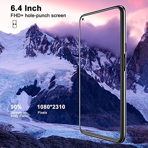 CUBOT Unlocked Phone, X30 8GB+128GB Unlocked Cell Phone, 6.4" Screen Android Phone, 48MP Camera, 4G Dual SIM Phone, 4200mAh Battery, AT&T, GSM, T-Mobile, US Version, Gradient Green