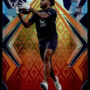 2020 Panini Phoenix Fire Burst #165 Trevon Diggs Dallas Cowboys (Silver Prizm Refractor) NFL Football Card (RC - Rookie Card) NM-MT