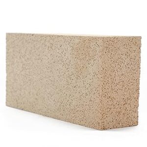 GIRtech Insa-4 Universal Insulating Fire Bricks - 2370F Pack of 4 - for Ovens, Forge, Kiln, Fireplace, Wood Stove - High Insulation Extra Low Thermal Conductivity Durable & Lightweight