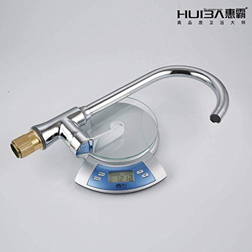 ShiSyan Y-LKUN Faucet Mixer Basin Brass Sink Mixer Taps Home Improvement Hot and Cold Kitchen Faucet Idling Spool Rotating Kitchen Dish Faucet