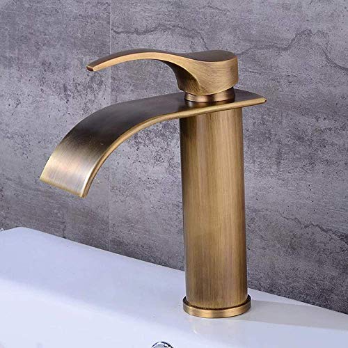 ShiSyan Y-LKUN Creative Ancient European Flake Export Home Hotel European Gold and Copper Antique Washbasin Faucet Beautiful and Durable