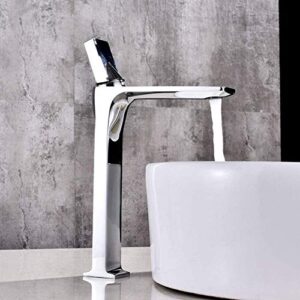 Y-LKUN Faucet Bathroom Sink Taps All Copper Basin Faucet Above Counter Basin Single Hole Hot and Cold Water Faucet Bathroom Personalized Wash Basin Faucet