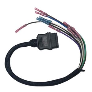 replacement fisher and western 9 pin truck side harness repair kit western unimount fisher minute mount mm relay wiring 49308 / 22336k