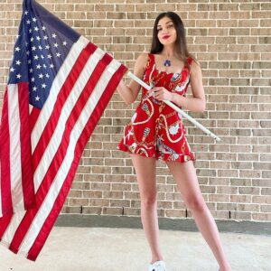 American Flag 3x5 ft Pole Sleeve Style: Longest Lasting US Sleeved Flag Made from Nylon, Embroidered Stars, Sewn Stripes, UV Protection Perfect for Outdoors! USA Flag