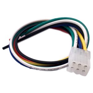 compatible with western snow plow 6 pin control harness repair end 27070 connector pigtail