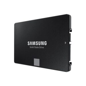 SAMSUNG SSD 870 EVO, 1 TB, Form Factor 2.5”, Intelligent Turbo Write, Magician 6 Software, Black (Internal SSD)