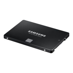 SAMSUNG SSD 870 EVO, 1 TB, Form Factor 2.5”, Intelligent Turbo Write, Magician 6 Software, Black (Internal SSD)