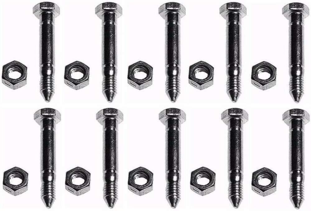 Replacement Snow Thrower Blower Shear Pins Bolts AM136890 51001500 510015 916 (10 Pack)