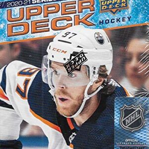 2020 2021 Upper Deck Hockey Series One Factory Sealed Unopened Blaster Box of Packs Possible Young Guns Rookies and Jerseys