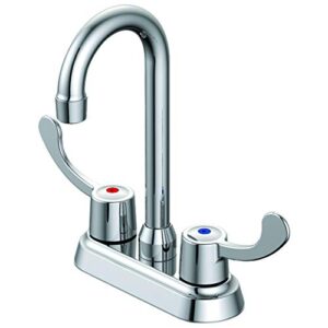 ez-flo 10227 two handle bar faucet, chrome