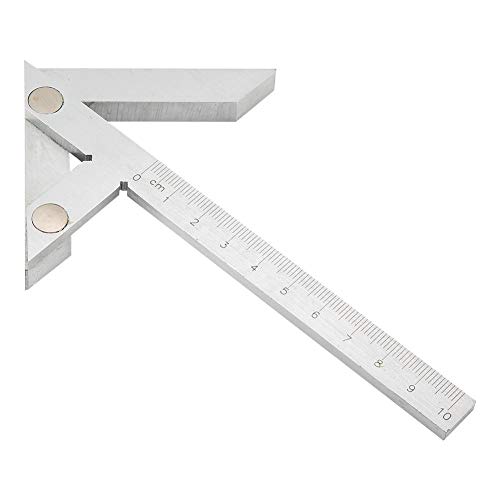Pipe Center Finder, Center Finder Tool, Cylinder Center Finding Tool, 100 * 70mm Centering Square Finder, Framing Square for Accurately Measure Angles