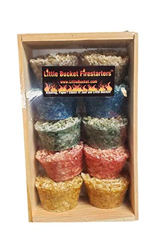 Little Bucket Firestarters 10 Pack Gift Set