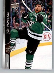 2020-21 upper deck series 1#61 joe pavelski dallas stars hockey card
