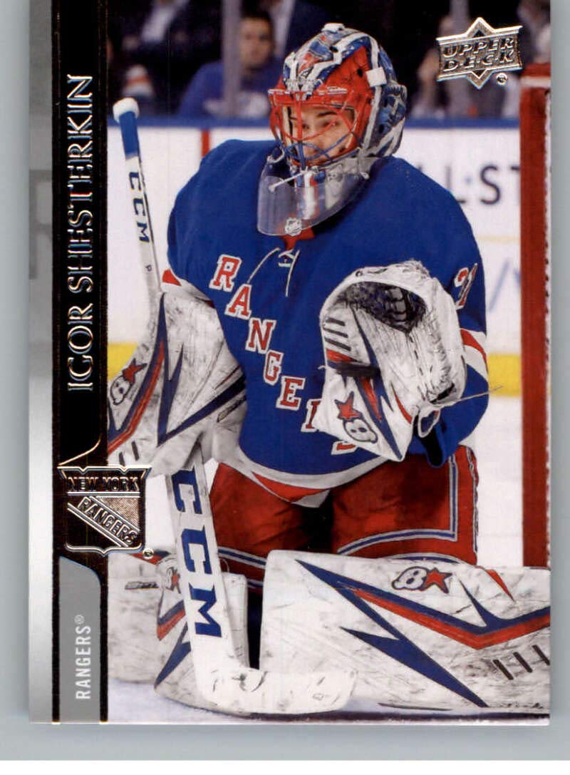 2020-21 Upper Deck Series 1#123 Igor Shesterkin New York Rangers Hockey Card