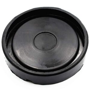 Floor Jack Rubber Pad Jack Pad Adapter Pinch Weld Side Frame Rail Protector Puck/Pad Diameter 125mm / 4.92 in (1 PCS)