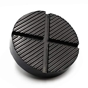 Floor Jack Rubber Pad Jack Pad Adapter Pinch Weld Side Frame Rail Protector Puck/Pad Diameter 125mm / 4.92 in (1 PCS)