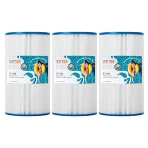 zotee pwk30 spa filter cartridge replacement for watkins 31489, c-6430ra,darlly 60301,filbur fc-3915,p/n0969601,71825,73178,73250,75401,hot spring spa filters,3 pack