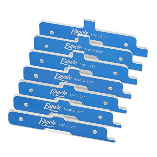 Eapele Router Table Set Up Bars Replace for PRS3400 (Set of 7)