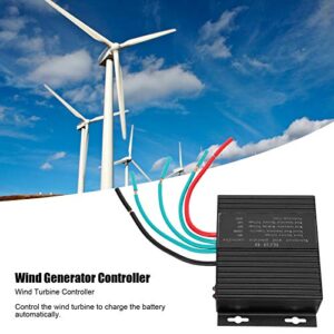 EBTOOLS Wind Turbine Controller, IP67 Waterproof Wind Turbine Generator Controller, 1000W/DC60V Battery Charging Regulator, Small Size and Good Heat Dissipation Wind Turbine System.