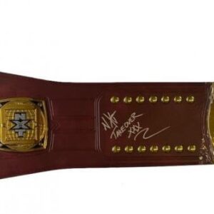 Damian Priest Signed Inscribed WWE NXT North American Championship Belt JSA COA - Autographed Wrestling Robes, Trunks and Belts