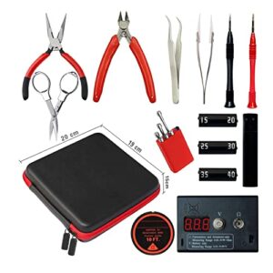 aiture home diy building tool kit v2 mechanics tools kit,14 in 1 tool master kit for general household repairs
