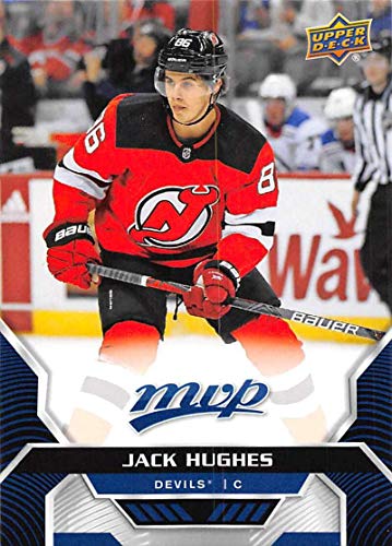 2020-21 UD MVP Hockey Blue Factory Set Break #87 Jack Hughes New Jersey Devils Official Upper Deck NHL Trading Card