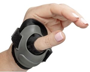 basko healthcare cmccare thumb brace - comfortable, effective relief for cmc joint arthritis pain, left - small