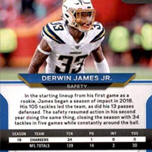 2020 Panini Prizm #144 Derwin James Jr. Los Angeles Chargers Football Card