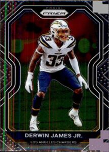 2020 panini prizm #144 derwin james jr. los angeles chargers football card