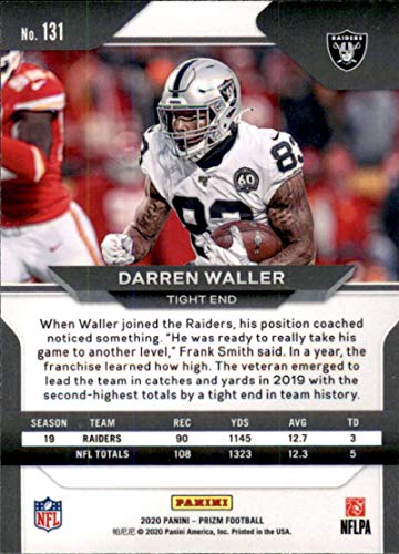 2020 Panini Prizm #131 Darren Waller Las Vegas Raiders Football Card