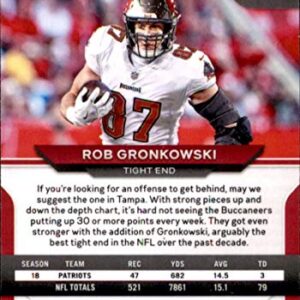 2020 Panini Prizm #256 Rob Gronkowski Tampa Bay Buccaneers Football Card