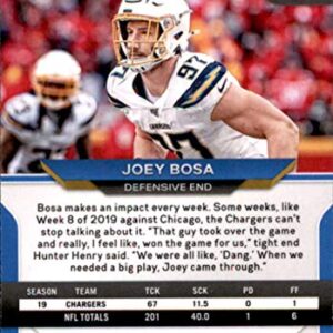 2020 Panini Prizm #143 Joey Bosa Los Angeles Chargers Football Card