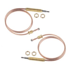 timsec 2packs fire pit thermocouple f273117, tank top heaters lead compatible with mr heater mh12c, mh12t, mh12cs, mh12ts, mh24t, mh24ts, mh42t, replace# f273100, f273105, f273200, f273300, f273305