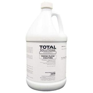 total solution snow plow slippery siicone wax coating - 4 gallon case