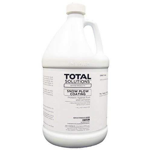 Total Solution Snow PLOW Slippery SIICONE Wax Coating - 4 Gallon CASE