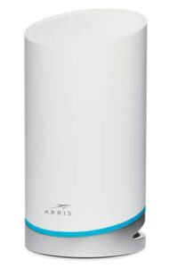 arris surfboard max w21 tri-band mesh ready wi-fi 6 router, ax6600 wi-fi speeds up to 6.6 gbps, coverage up to 2,750 sq ft, 1 router, two 1 gbps ports, alexa support