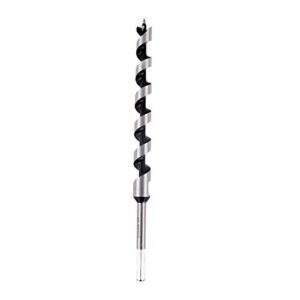 somada 3/4-inch x 12-inch auger drill bit for wood, hex shank 3/8-inch, ship auger long drill bit for soft and hard wood, plastic, drywall and composite materials