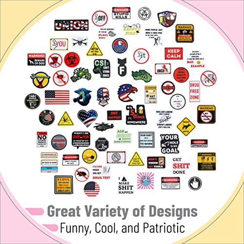 UNCO- Hard Hat Stickers, 76 pcs, Hardhat Stickers and Decals, Funny Stickers, Stickers for Men, Laptop Stickers for Men, Hardhat Stickers, Hard Hat Decals, Electrician Stickers for Hard Hats