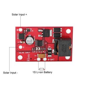 Jeanoko CN3791 12V 3A MPPT Solar Panel Controller, Solar Charge Controller Battery Charger 1 Cell Lithium Battery Charging 3.7V 4.2V