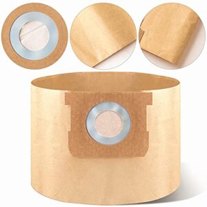 6 Pack AT25-1238 Replacement Filter Bags for Porter-Cable and Stanley 4 Gallon Wet Dry Vacuum SL18301-3B